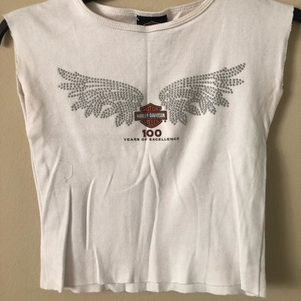 Harley Davidson Crop tank top